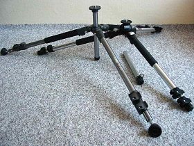 Minimální výška W500 a 190PRO Fomei W500 a Manfrotto 190PRO