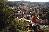 Karlovy Vary - pohled na město