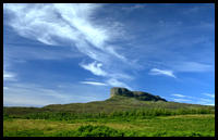 Ostrov Eigg - hora An Sgurr