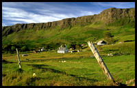 Ostrov Eigg - osada Cleadale