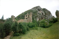 Zřícenina hradu Lednica