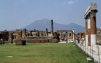 Pompeje, forum