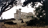 Paestum, chrám Atheny/Cerere