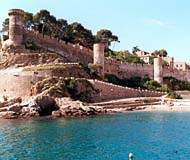 Tossa de mar - hrad