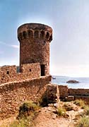 Tossa - hradní věž