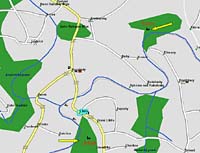 Libštejn a Krašov - mapa