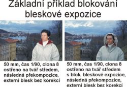 Blesk - blokování