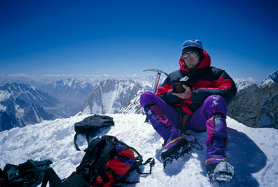 Na vrcholu Gasherbrum II