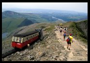 Vrchol Mt Snowdon