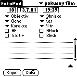 Obrazovka programu po spuštění