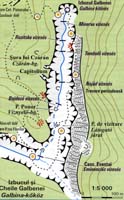 Mapa Galbeny