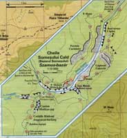 Mapa Cheile Somesului Cald