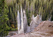 Crater lake - Pinnacles