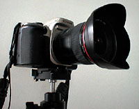 Canon EF 17-35/2,8 L na tělě EOS 50E