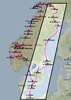 Norsko mapa - 1.cast
