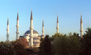 Modrá mešita má jako jediná ve městě 6 minaretů