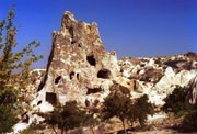 Údolí Goreme.