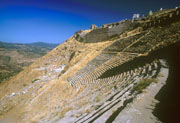 Pergamon, nestrmější hlediště antického divadla.