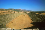 Afrodísias, nejzachovalejší antický stadion.