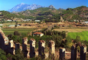 Aspendos, akvadukt.