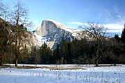 Half Dome, pohled od Yosemite Lodge