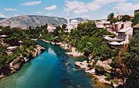 Mostar - muslimská část města