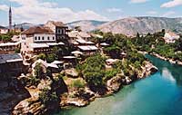 Mostar - křesťanská část