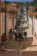 Typická Trinidadská ulice.