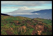 Pohled z NP Sangay na Cotopaxi