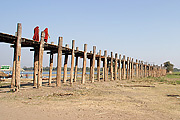 U Bein's Bridge - nejdelší dřevěný most