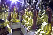 Svatozář, jeskyně tisíců Budhů - Pindaya