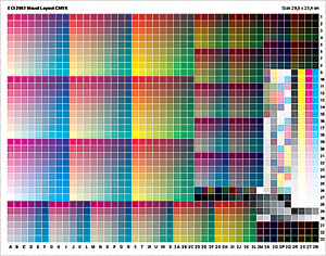 Terč ECI 2002 Visual Layout CMYK