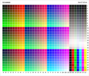 Terč TC 9.18 RGB