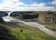 Kaňon Jokulsárgljúfur (použité ohnisko 10 mm).