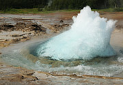 Vybuchující gejzír Strokkur.