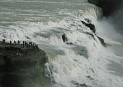 Gullfoss - Zlatý vodopád.