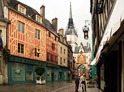 Auxerre - staré město.