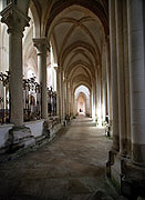 Cisterciánský klášter Abbaye de Pontigny.