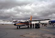 Twin Otter na letišti Punta Arenas