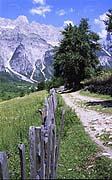 Národní park Thetit pohoří Prokletije na severu Albánie