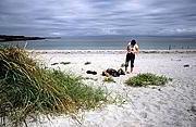 Pláž u Kilmurvy na ostrově Inishmore