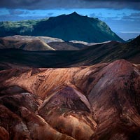 Barvy Landmannalaugaru - Island
