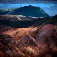 Barvy Landmannalaugaru - Island