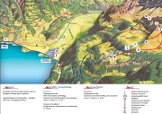 Mapa Axalp - divácká místa 1, 2, 3