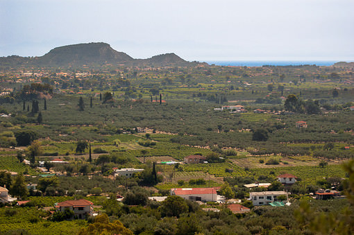 Odstranění vzdušného oparu (Zakynthos, Řecko) S filtrem