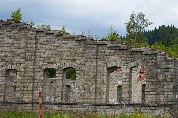 Fotografie před korekcí sbíhání linií Před korekcí