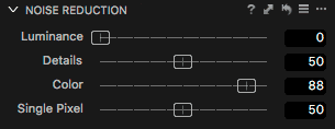 Paleta Noise Reduction