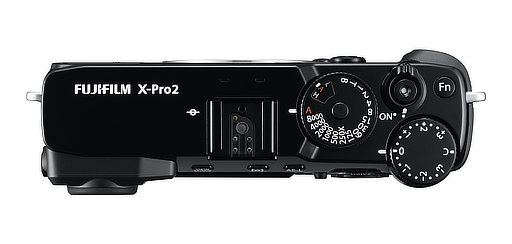 X-Pro2 – horní strana