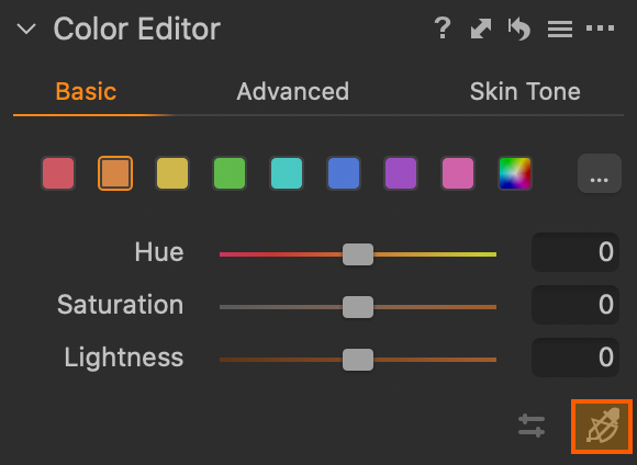 Nový interaktivní nástroj Direct Color Editor