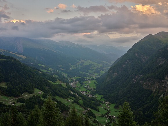 Fotografie po použití filtru Dehaze